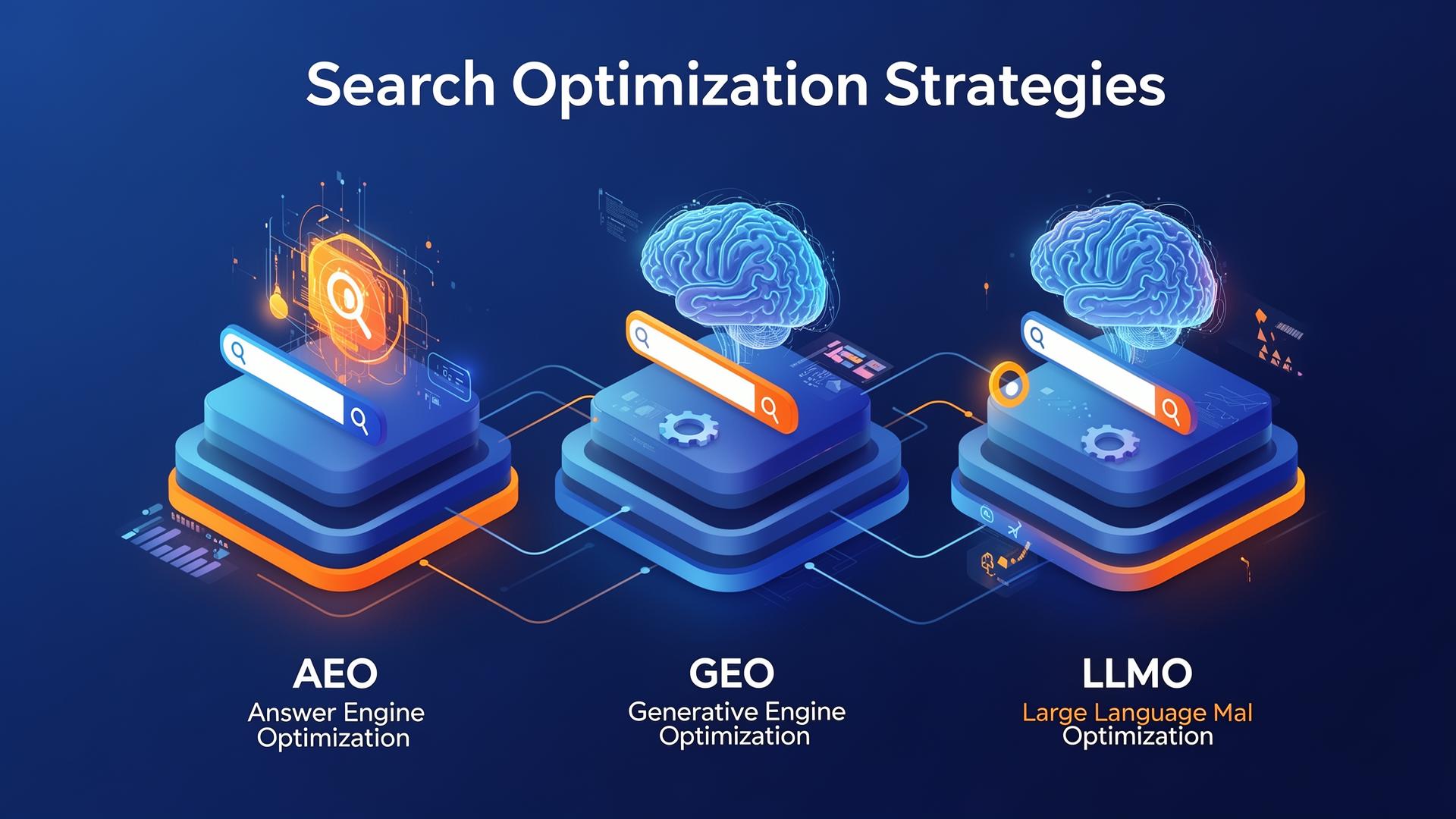 Featured image for article: AEO vs GEO vs LLMO: Are They All SEO? Complete 2026 Guide