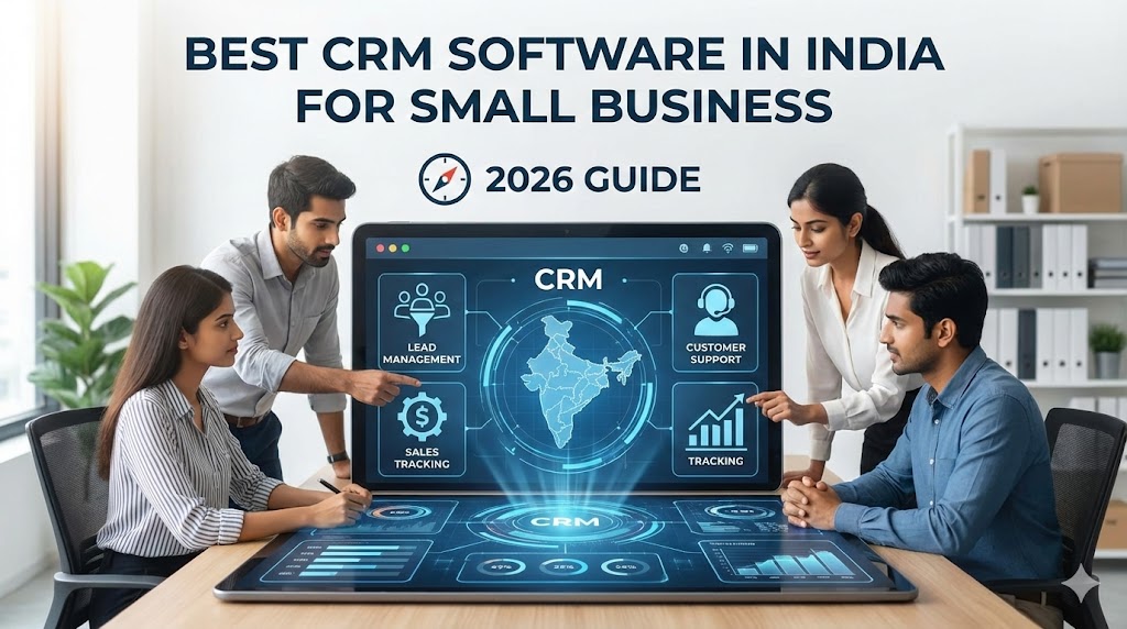 Featured image for article: Best CRM Software in India for Small Business (2026 Guide)