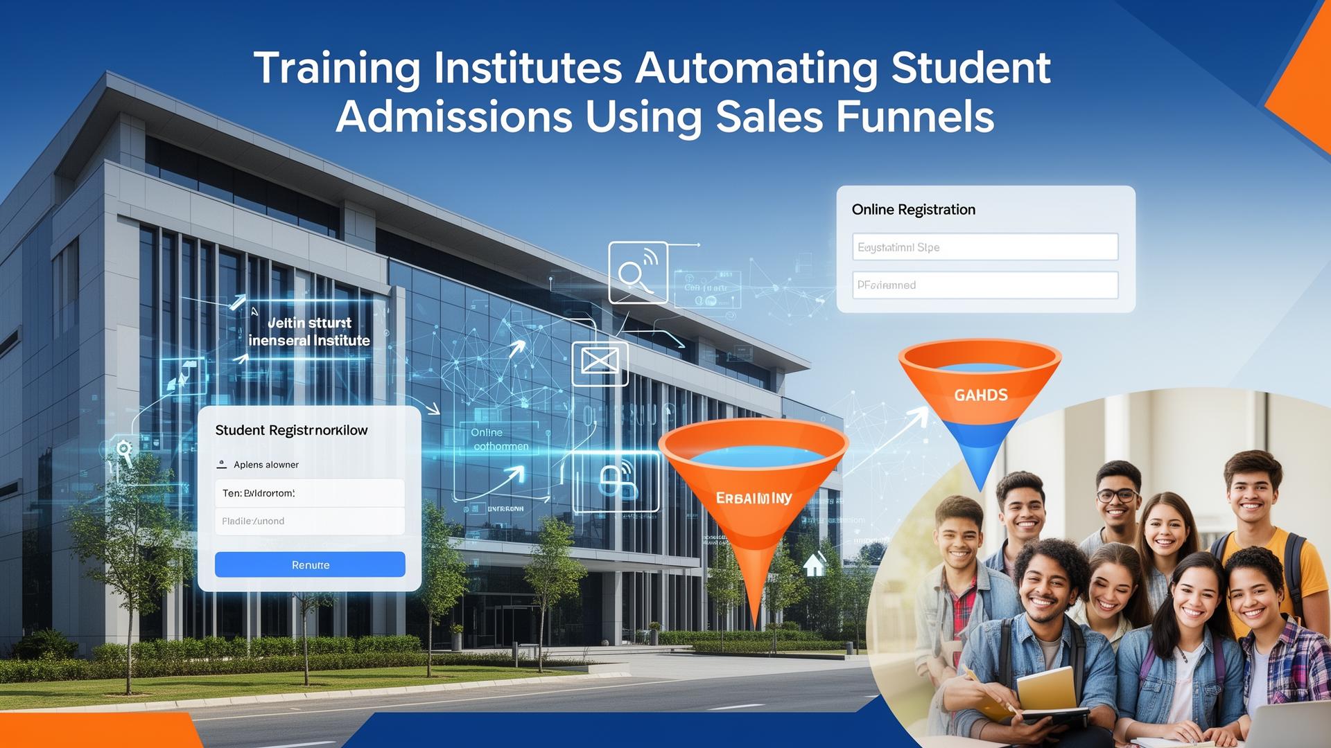 Featured image for article: How Training Institutes Can Automate Admissions Using Funnels