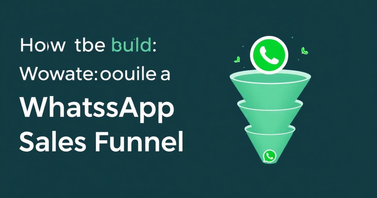Featured image for article: How to Build a WhatsApp Sales Funnel That Converts (Step-by-Step)